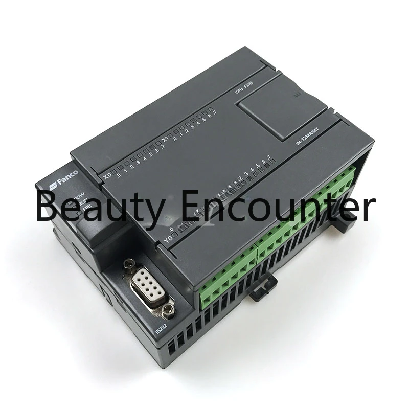 PLC Industrial control board DC24V FX1N 32MR DC24V 6W 16 input 16 output Baud rate 9600 Support HMI