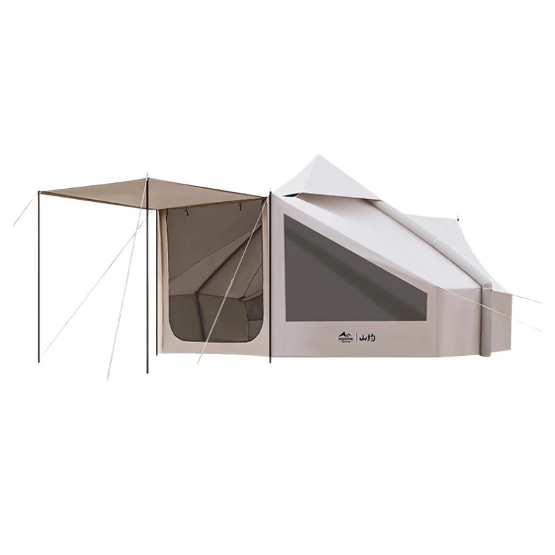 

Автоматическая надувная палатка, большая портативная складная палатка для кемпинга, палатка для помощи при стихийных бедствиях