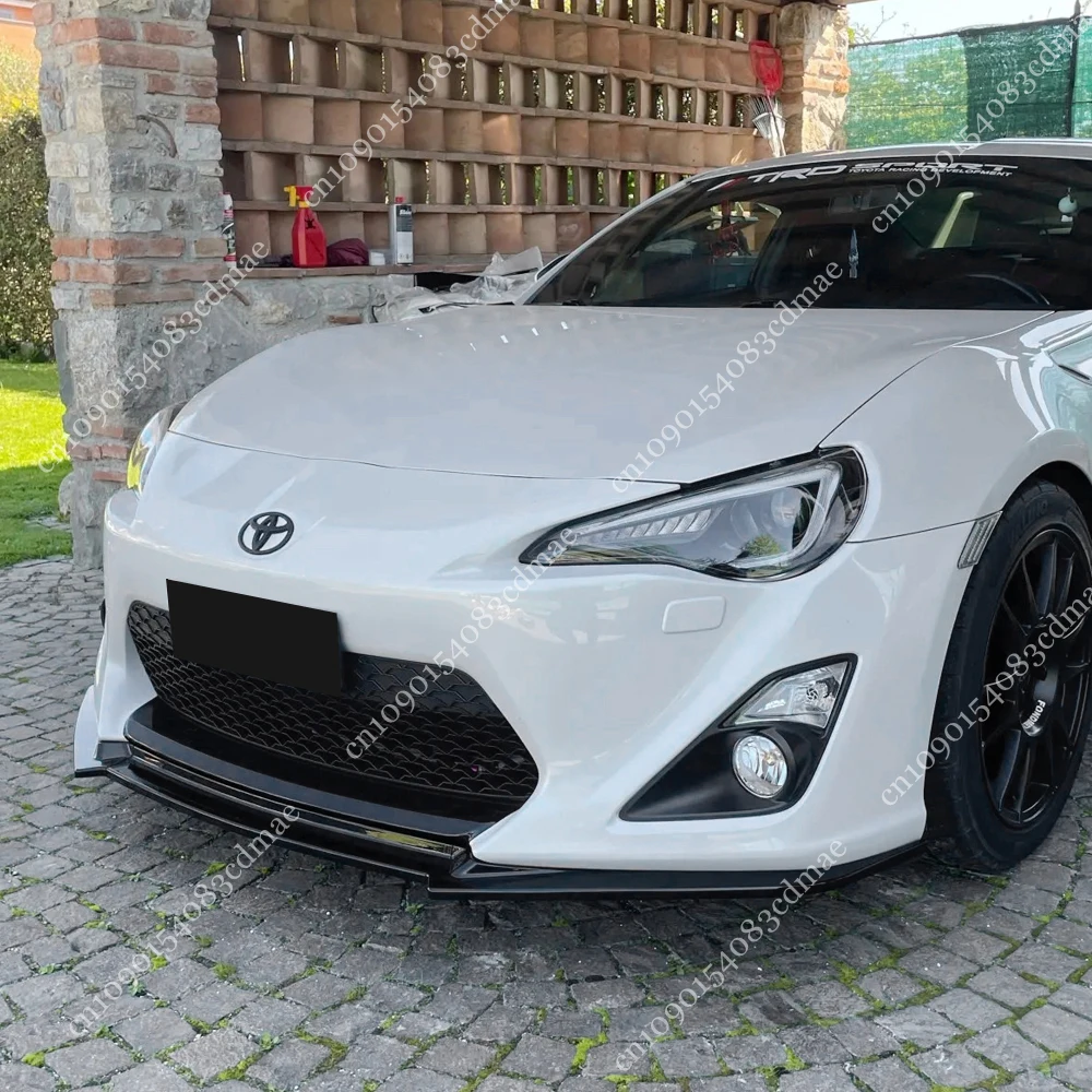 

Front Bumper Splitter For Toyota 86 GT86 FT86 Scion FR-S 2012-2016 Front Lip Spoiler Diffuser Modification Exterior Guard Trim