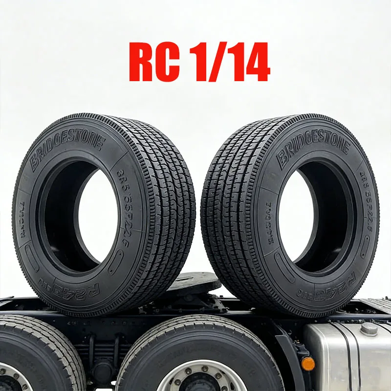 

2 шт. улучшенных шин 1/14 для радиоуправляемых грузовиков Tamiya, Scania, MAN, Mercedes-Benz, Volvo, аксессуары для самостоятельной сборки, игрушки