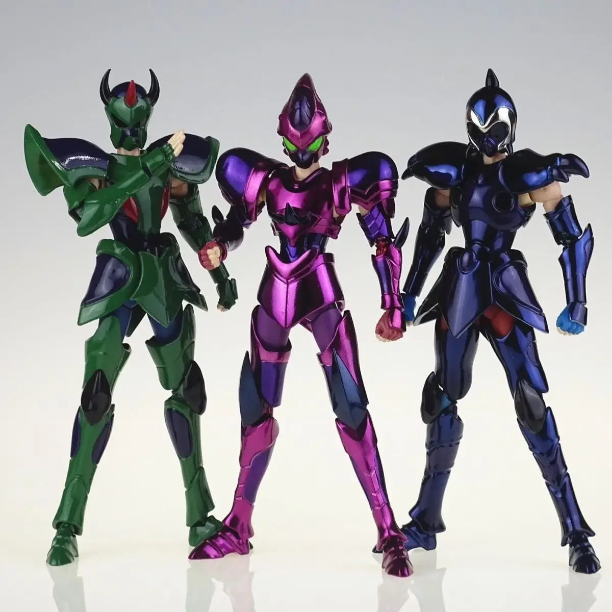 

3PCS RH Saint Seiya Myth Project Resonance Project Cube Dullahan Saint Cloth Myth Model Pluto Warrior Saga Disguise in stock