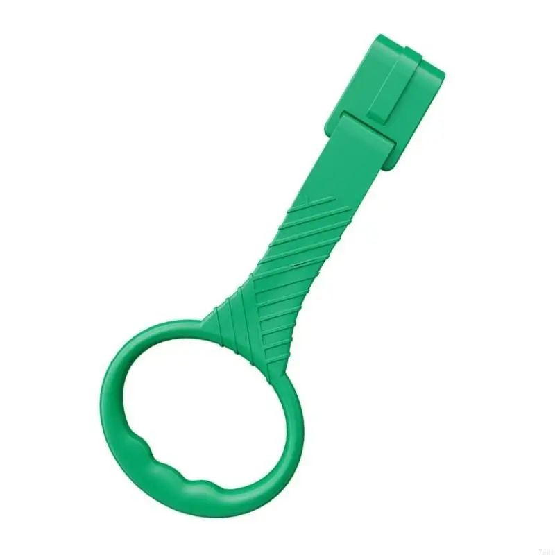 76HF 1Pc Detachable Crib Pull Up Rings Toddler Bedside Walking Aid PP Helper Encourages Baby First Step
