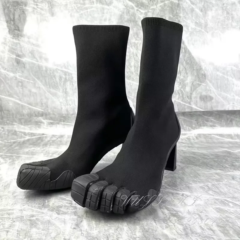Dames Luxe Futuristische Gebre - Toe Sock Split recensie en prijs
