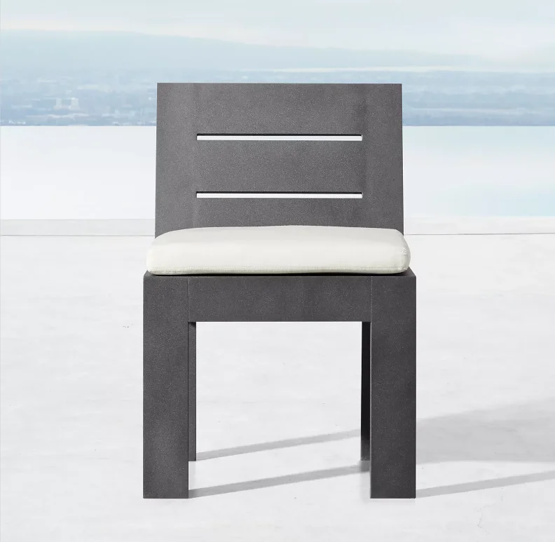 

#Wonderful Outdoor Garden Furniture Patio Swing Metal With Cushion Aluminum Side Chair