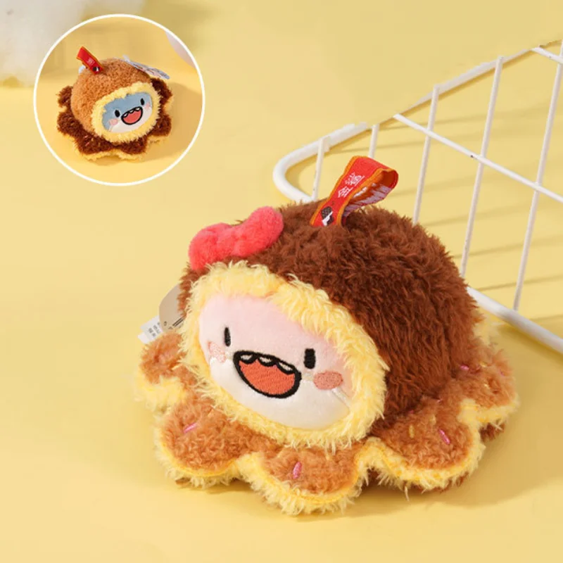 Cartoon fatShark Plush coin purse Wallet Kawaii Shark Earphone Pack Card Pack Boys and girls plush keychain toys birthday gift