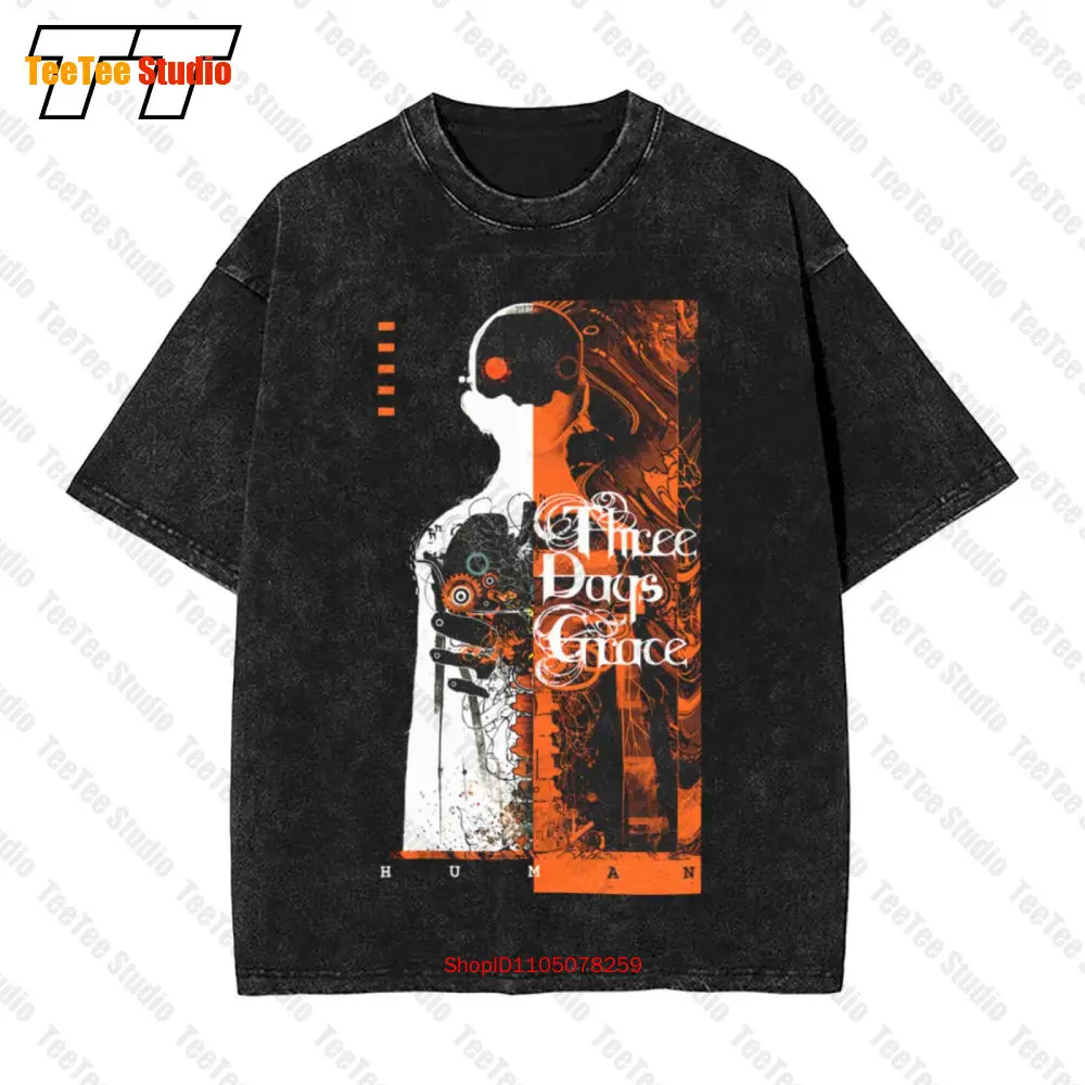 

Three Days Grace Fifty Humannew Band Merch Vintage Oversized T-Shirt R53S