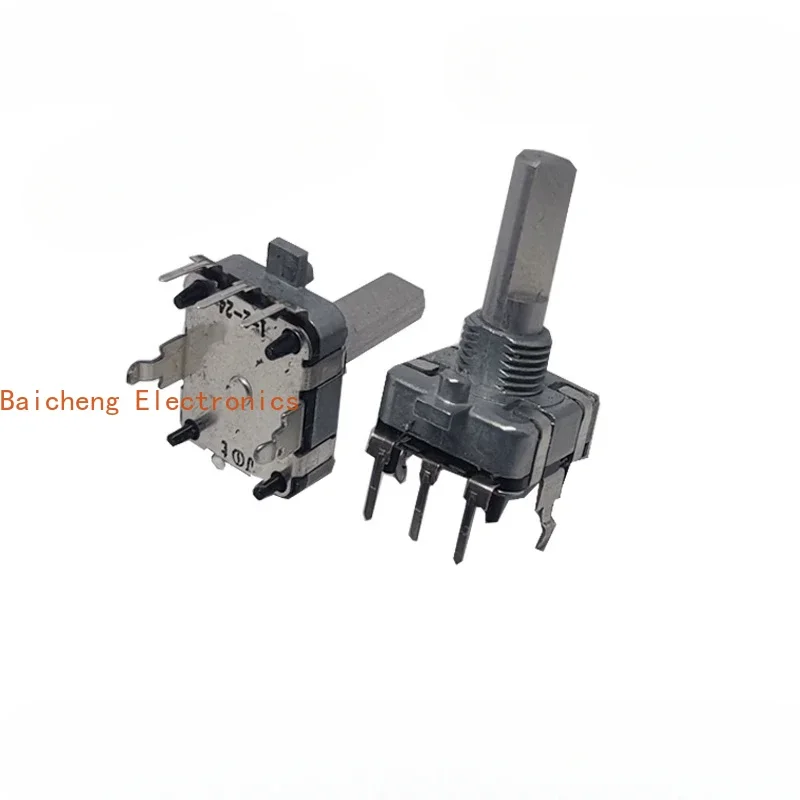 10PCS EC16 encoder 24 bit pulse number REB16 audio volume adjuster switch 20 half axis