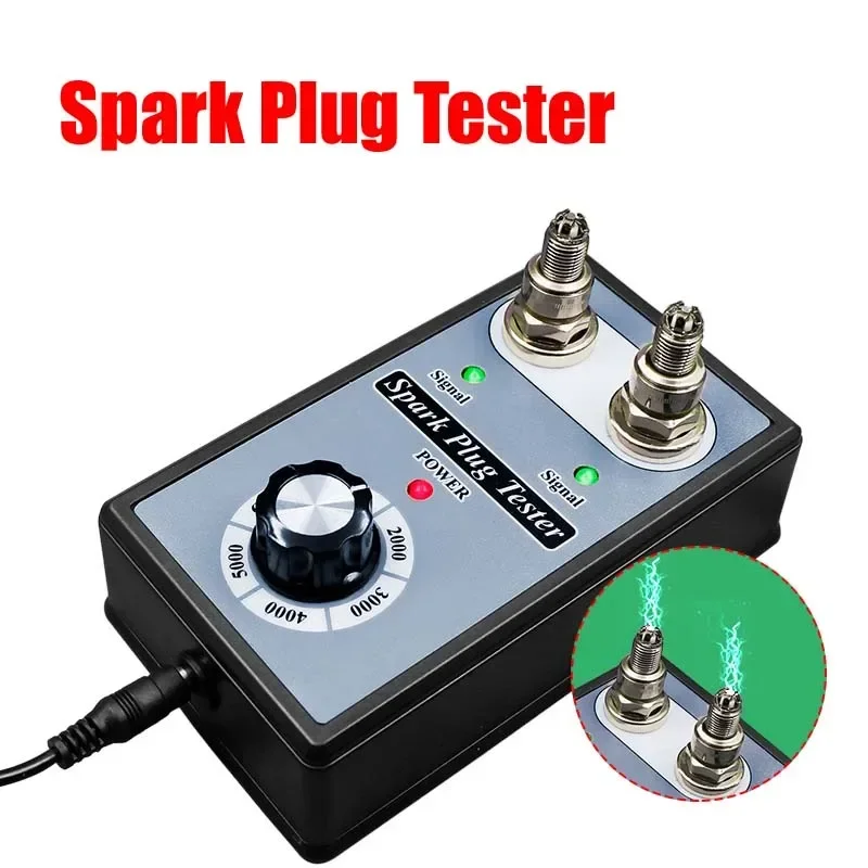 

Spark Plug Detector, Adjustable Dual Hole Automotive Spark Plug Coil Fault Detector, Spark Plug Testing And Diagnosis Instrument