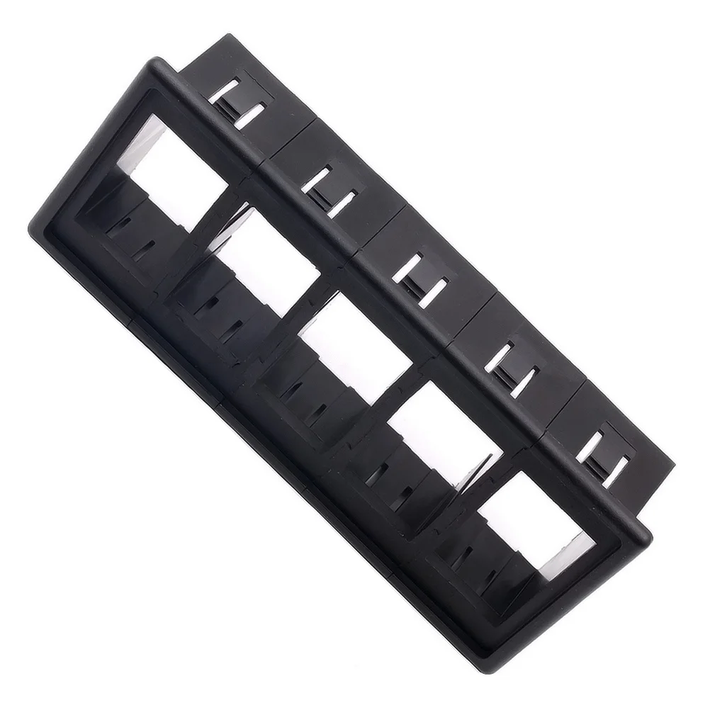 

Usb Mounting Bracket Black 13.1*5.2*2.7Cm Abs Pc Rocker Switch Housing For Car Boat Suv Atv Utv Marine Panel Dash Kit