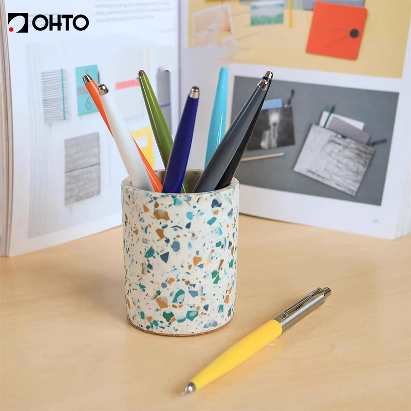 1pc OHTO Rays Gel Ink Ballpoint Pen 0.5mm Black Ink Pens (Japan Import) Japanese Stationery