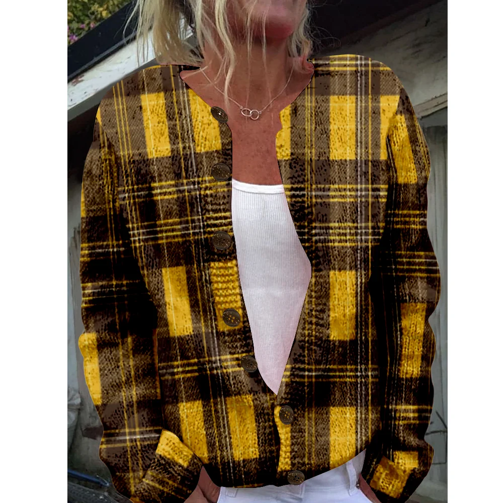 

Ethnic Geometry Sweater Autumn Winter Knitted Cardigan Women Sweaters Knit Top Casual Cool Jumpers Fashion Streetwear