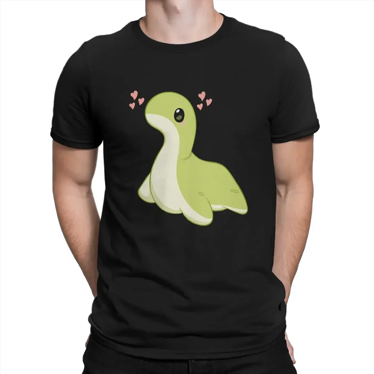 short sleevee casual t-shirts Consciousness is an Illusion Worm Time Babey!  mens Nessie Apex Legends T Shirt Fashion O-Neck