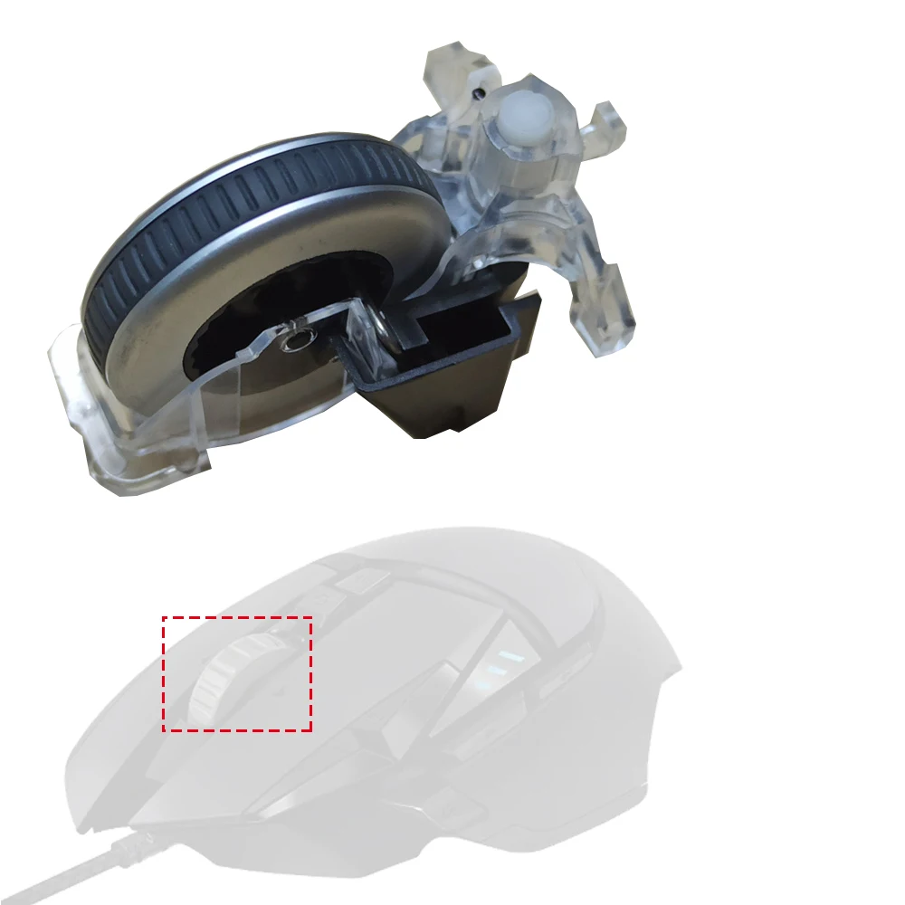Universal Mouse Scroll Wheel Replacement Accessories for Logitech Wired G502RGB, G502HERO, G502SE & Wireless Mouse