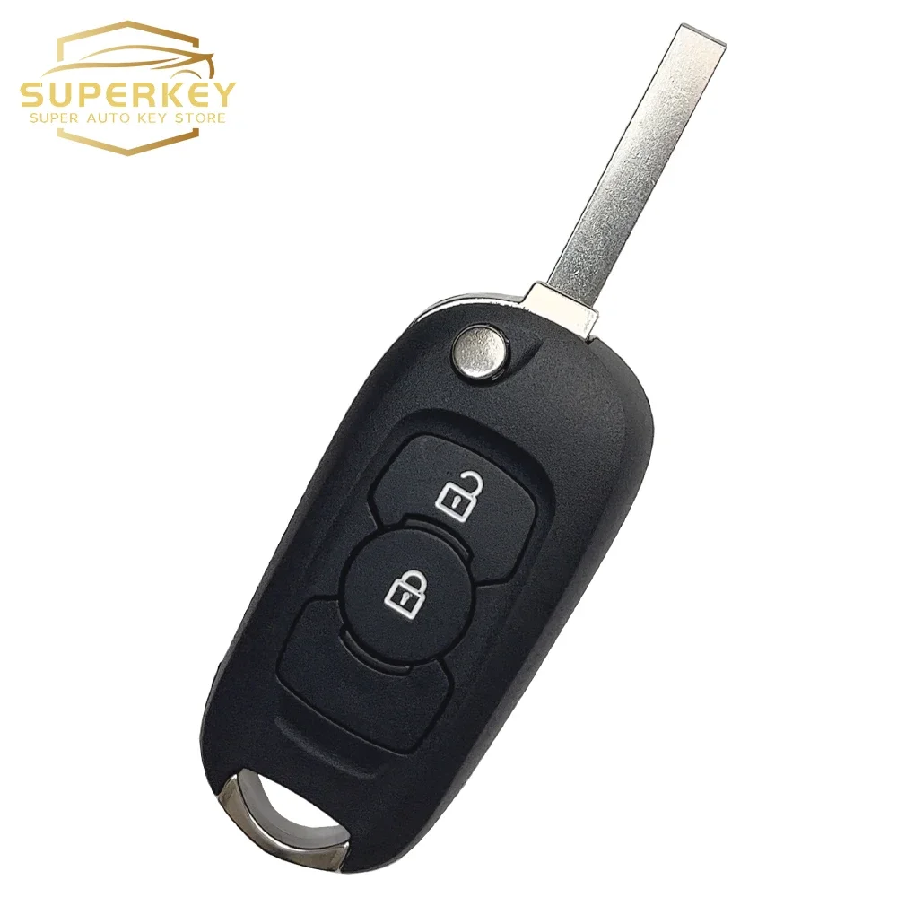 SUPERKEY Remote Smart Flip Car Key 2 3 Buttons 315 434MHZ ID46 PCF7941E For Opel Astra K Vauxhall Buick Verano Excelle GT