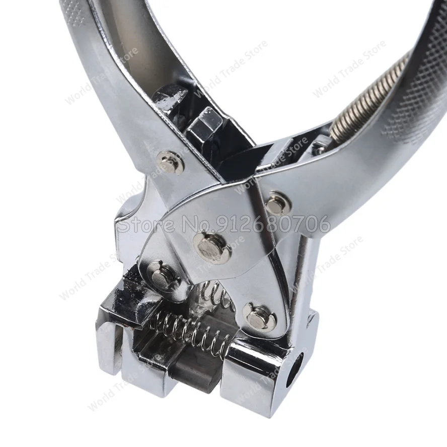 T Slot Shape Cut PVC Plastic ID Cutter Paper Tag Tool Plier Hole Identity Puncher Punch stationery Office Badge Card paperboard