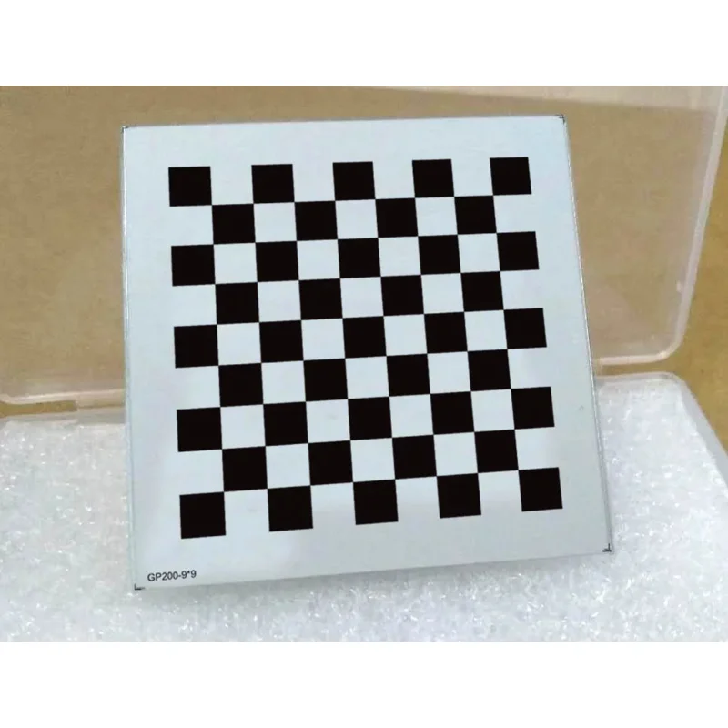 9*9 Checkerboard Aluminum Calibration Plate Optical Correction Standard 9 Grid Visual Measurement Calibration Plate