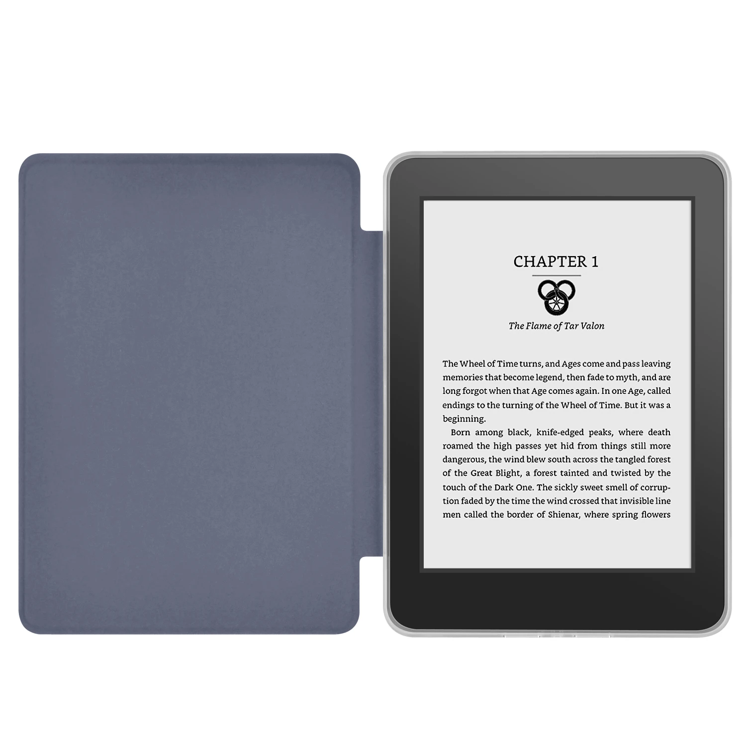 Etui na Kindle 8. generacji 6 cali + Folia Ochronna SY69JL 2016 Przezroczyste Akrylowe Skórzane Etui PU z Funkcją Auto Sleep/Wake Akcesoria do Kindle Funda — zdjęcie produktu 2