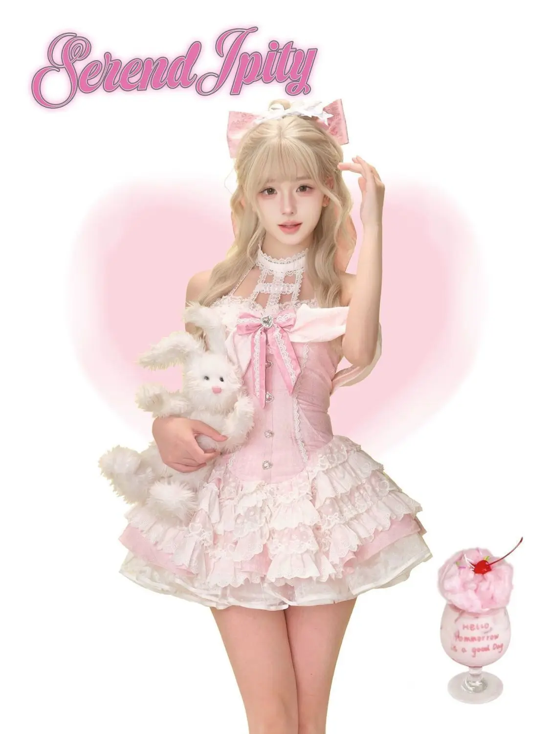 여름 일본 Y2K 스윗 카와이 로리타 엘레강스 드레스 여성 프레피 스타일 디자인 미니 드레스 여성 공주 귀여운 시크 의상 신상