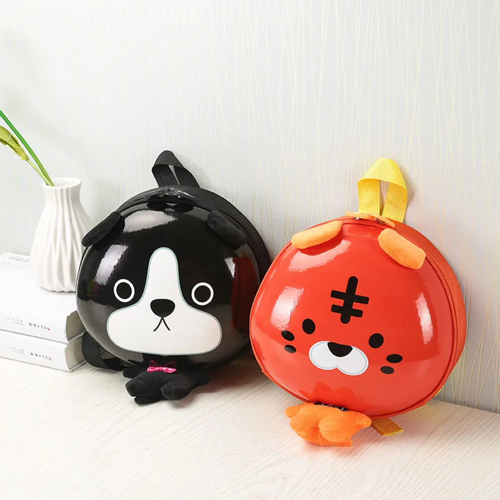 

School Backpack for Kid 3D Cartoon Animal Design Hard Shell Kids Backpack Lightweight Waterproof Compartment for Snacks Pens