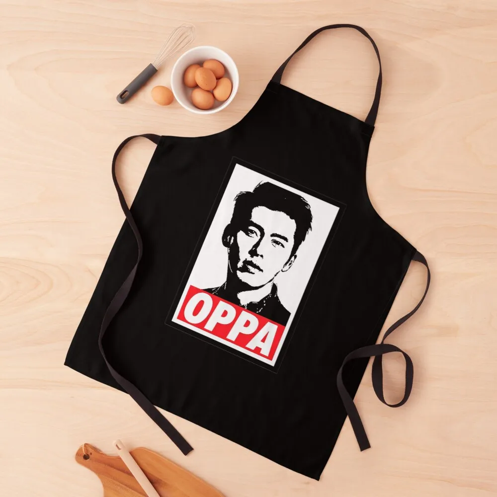 

Oppa Hyun Bin Apron aprons for women