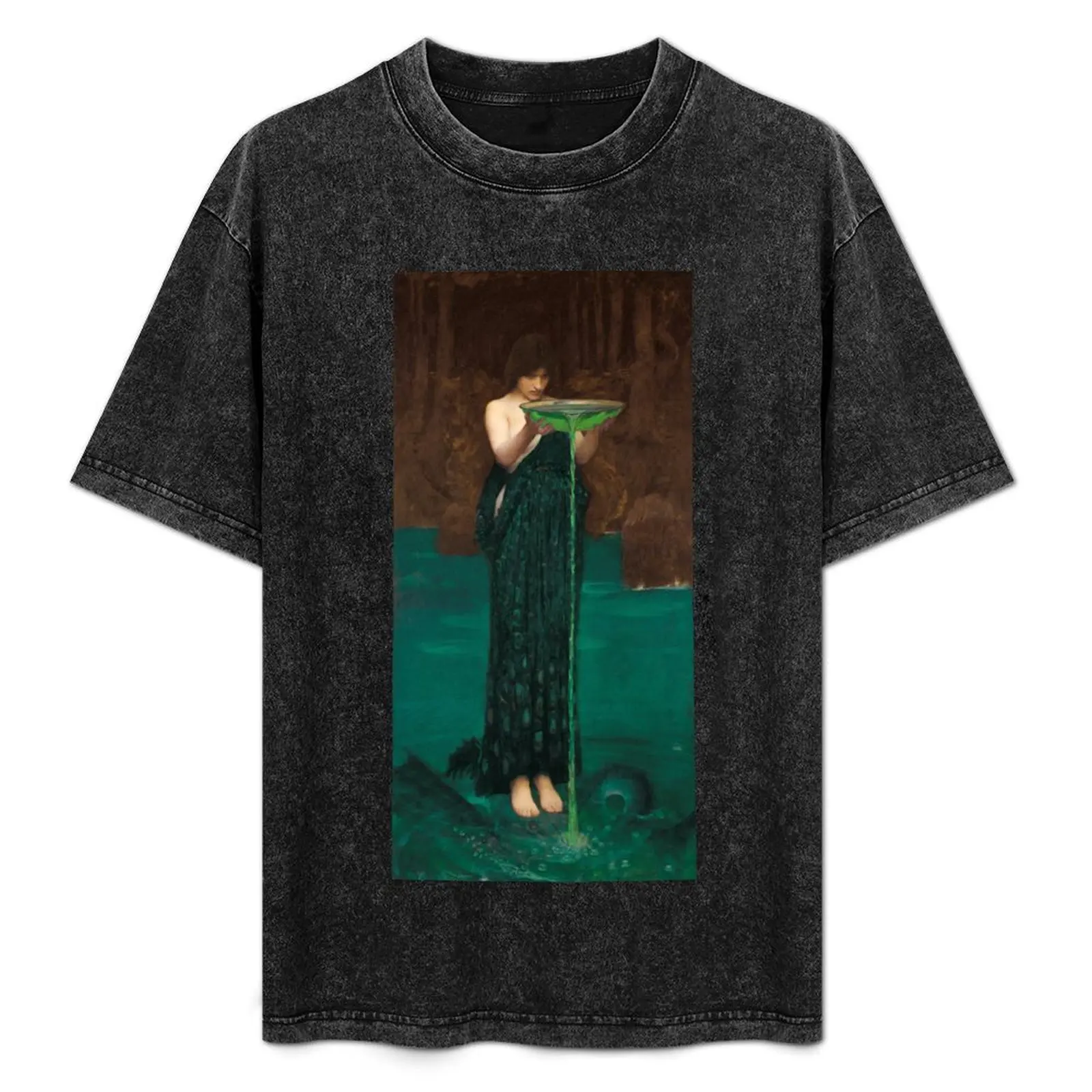 

Circe Invidiosa by John William Waterhouse, 1892 T-Shirt Plus Size Short Sleeve T-Shirt
