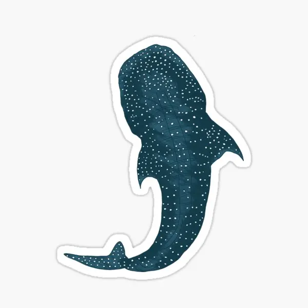 Whale Shark  Stickers for Decorations Water Bottles Laptop Bumper Background Stickers Print Kid Living Room Window Anime Car