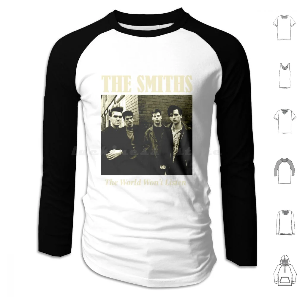 The Smiths The Queen Is Dead Music Band Retro Classic Album Hoodies Long Sleeve The Smiths The Queen Is Dead Morrissey