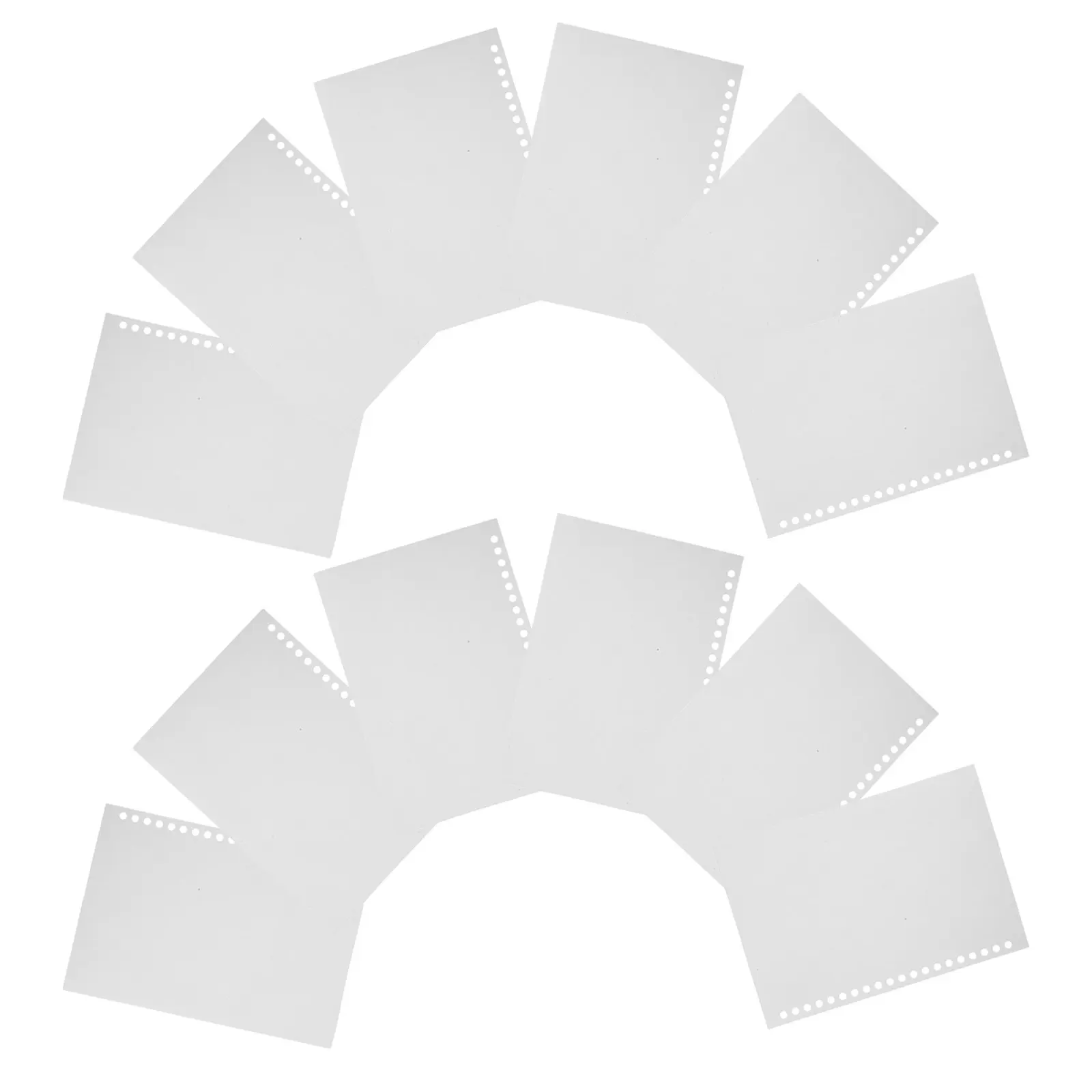 100pcs Double-Sided Reusable Release Paper Sheets A5 for Scrapbooking, Sticker Storage & Planner Organizers