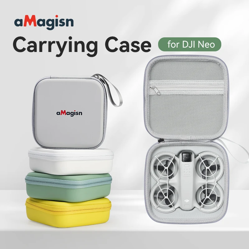 ل DJI Neo الطائرة بدون طيار المحمولة حمل حقيبة الصلب بولي EVA إيفا السفر حقيبة تخزين صغيرة للصدمات حافظة مقاومة للماء حامي الملحقات