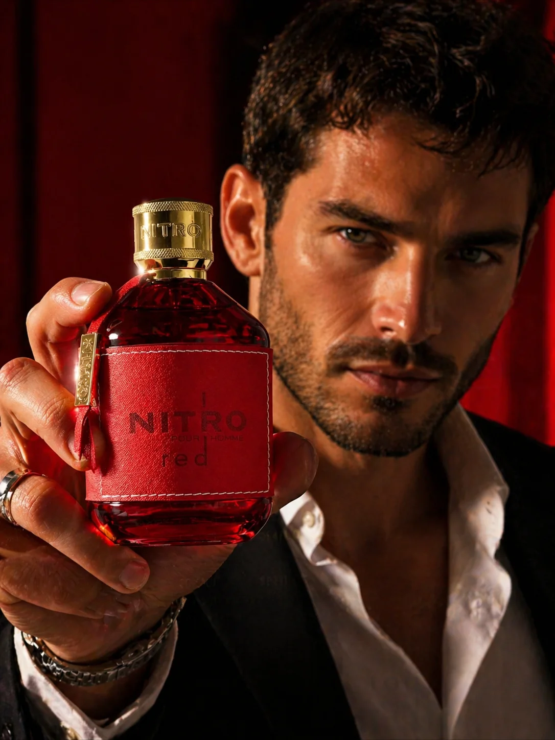 

Dumont Nitro Red Pour Homme EDP 100ml Mens Perfume Intense Aromatic Fougere Long Lasting Marine Spicy Spray Holiday Gift For Him