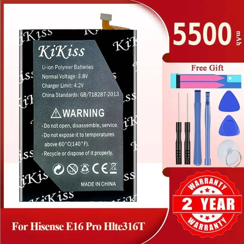 

5500Mah Kikiss Battery LPN385440C For Hisense E16 Pro HLTE316T