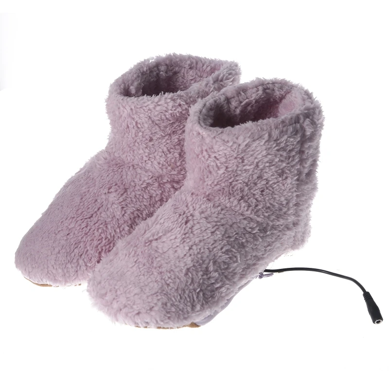 USB Foot Warmer Heating Pad Winter Office Heating Slippers Warm Cushion Electric Foot Warmer Shoes Winter Warming Mat Dropship