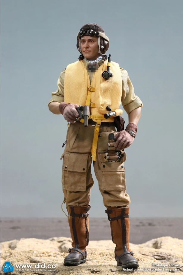 DID D80154 Fliegen Ace “Stern Von Afrika” Hans-Joachim Marseille 1/6 Action Figur