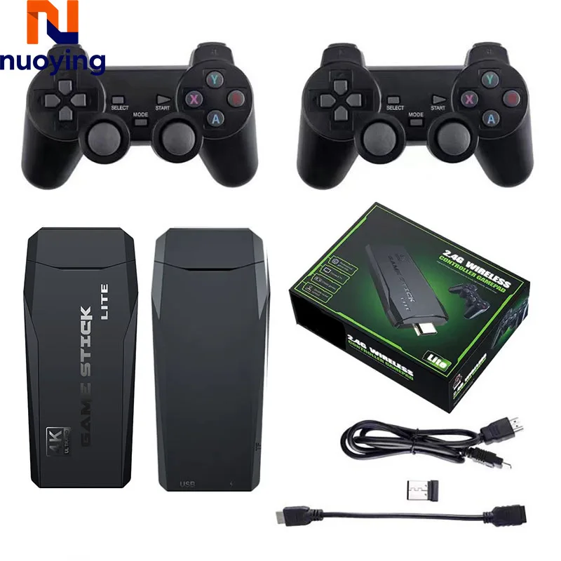 Consola de Videojuegos Retro 4K HD M8 con 40000 Juegos Clásicos, Control Inalámbrico Doble 2.4G, Regalo de Entretenimiento para el Hogar y la Familia