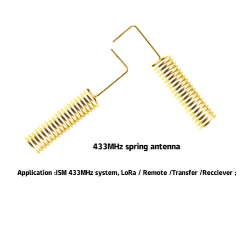 AntennaHome 433M Antenna,Spring DIP antenna for ISM 433MHz system, LoRa / Remote /Transfer /Recciever AH1G.301