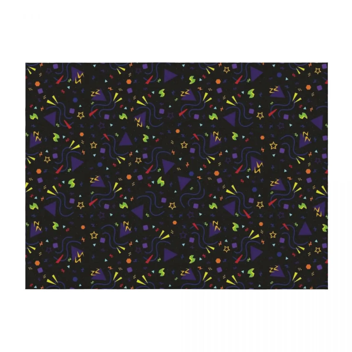 

nostalgic 90s movie theatre / bowling alley / roller rink / arcade carpet Throw Blanket Weighted Moving Blankets