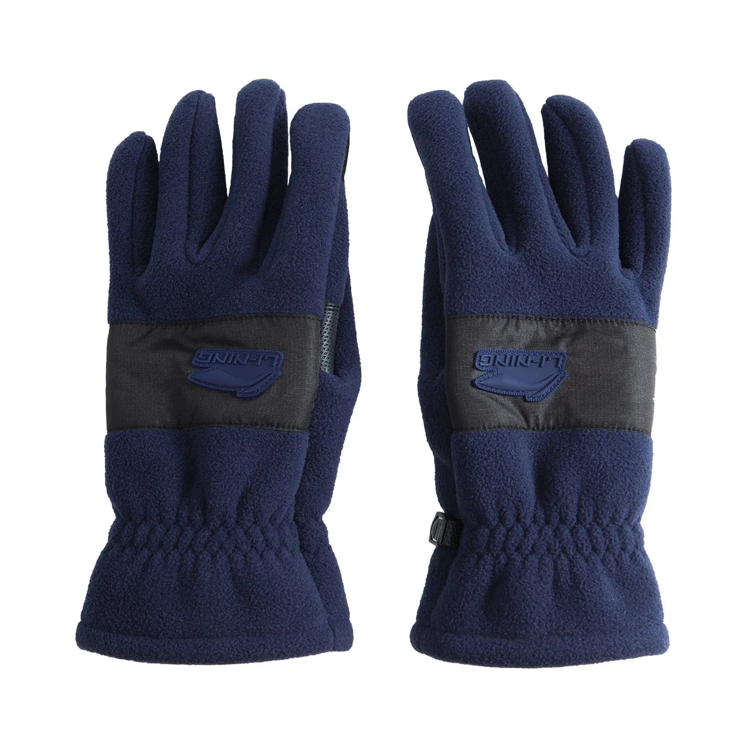 Li-Ning Unisex Men Women Sports Style Gloves Winter Warm Fleece Sensitive Touch LiNing Comfortable Leisure Glove ASGU021