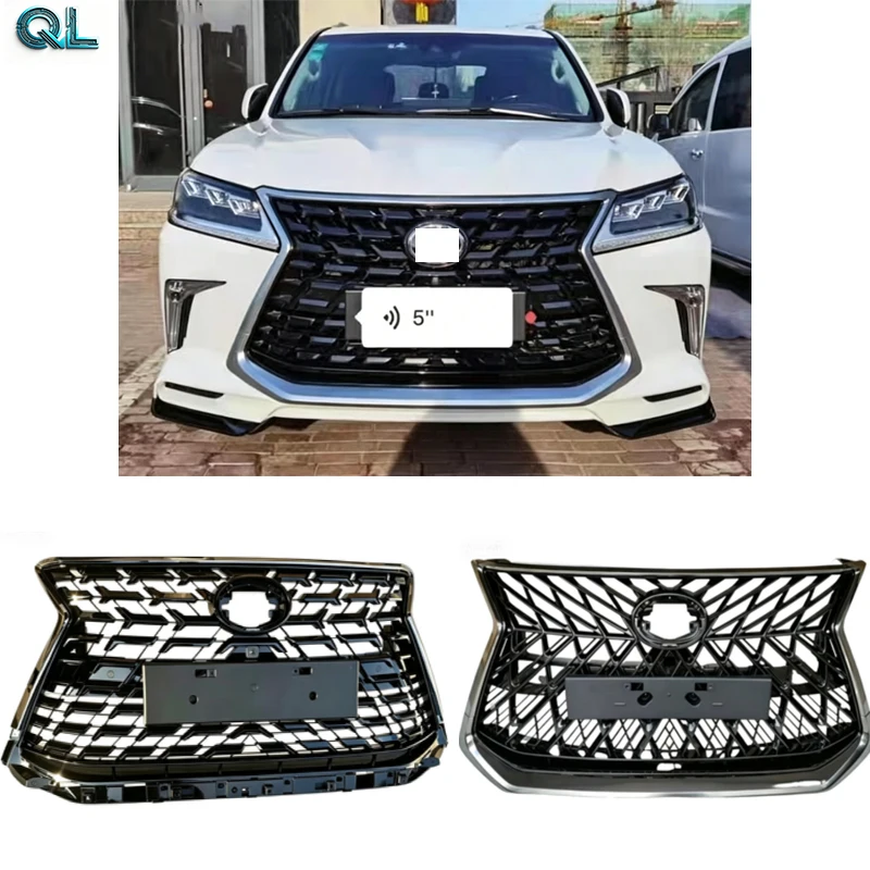 LX570 Body Kit TRD Version Front Bumper Front Grille Center Mesh For the 2016-2021 Lexus