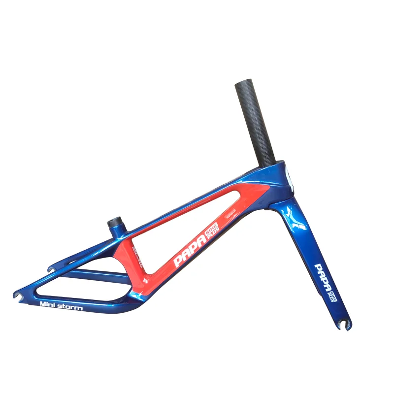 PAPA BIKE Mini Storm T700 Carbon Bike Frame Ultra Light Racing