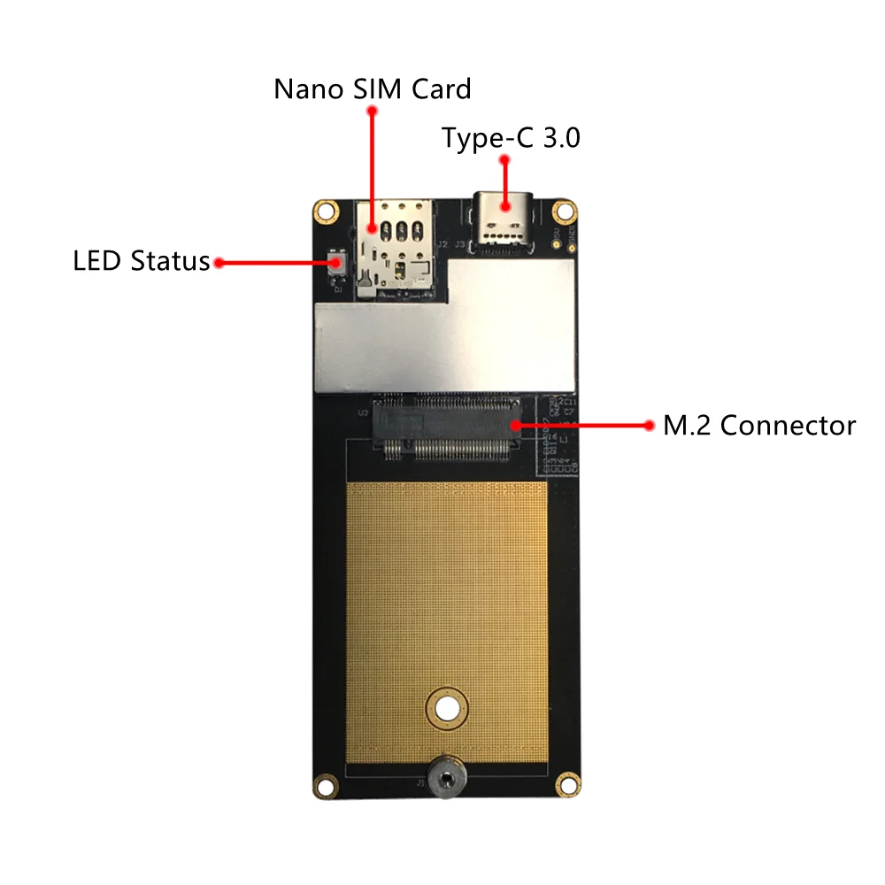Quectel-Módulo RM510Q-GL 5G, sub-6GHz mmWave, raspberry pi linux