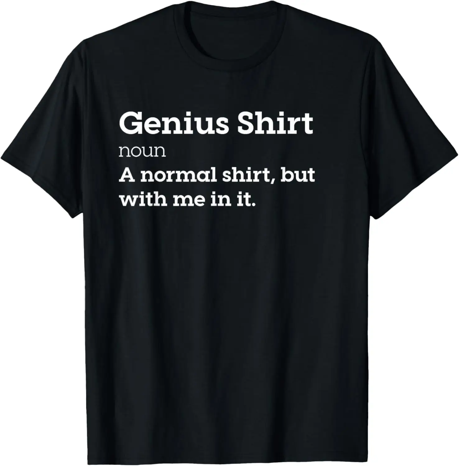 

Забавная мужская и женская футболка с надписью Sarcastic Geniuses Definition