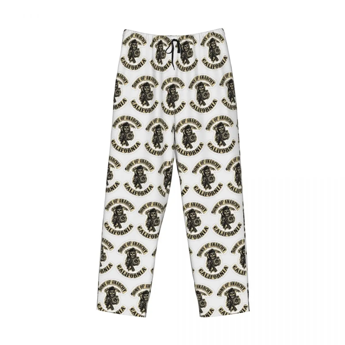

Изготовленные на заказ пижамные штаны Sons Of Anarchy Samcro для виски, мужская одежда для сна, штаны для сна с карманами