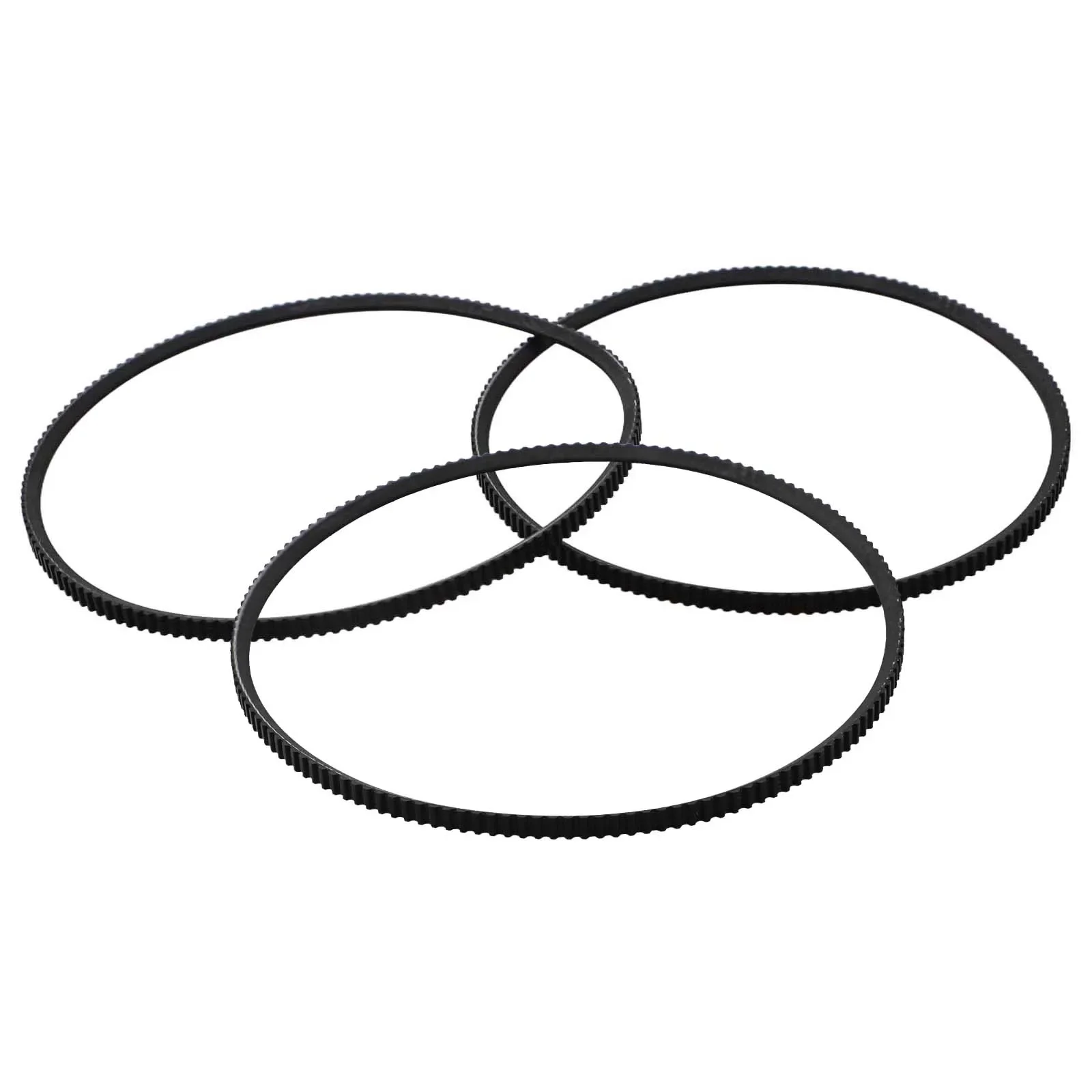 

3 PCS Reliable Replacement Lathe Belts Model 5M375 Compatible with Popular Mini Lathes Featuring a Bore Size of 38MM
