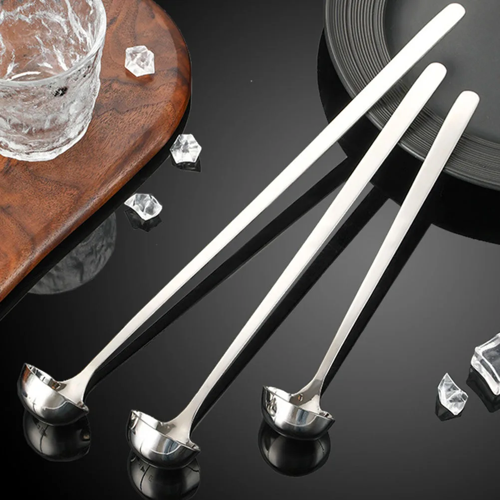 

Stainless Steel Long Handle Water Ladle Kitchen Scoop Soup Spoon Cooking Stirring Serving Spoon Wok Utensils Wok Ladle