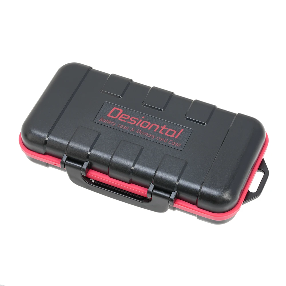 Camera Waterproof Battery Box For Canon LP-E6 LP-E17 For Sony NP-FZ100 NP-FW50 Nikon EN-EL15 Battery Case SD CF Memory card case