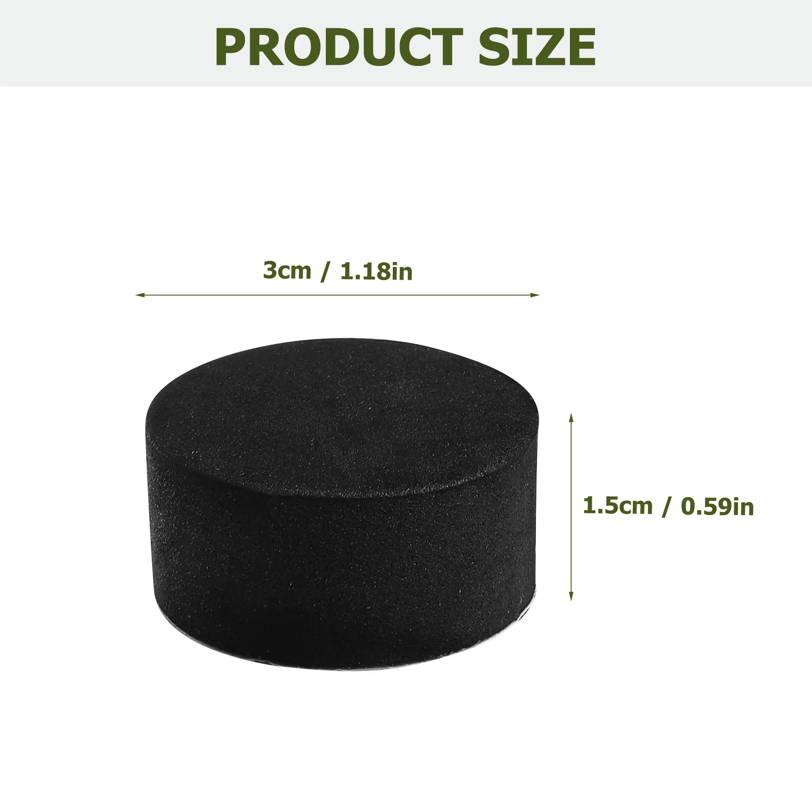 100 قطعة وعاء زهور مستدير قدم الناهضون إيفا لاصق عدم الانزلاق النبات الناهض منصات للخارجية داخلي حديقة وعاء النبات قدم وسادة #3