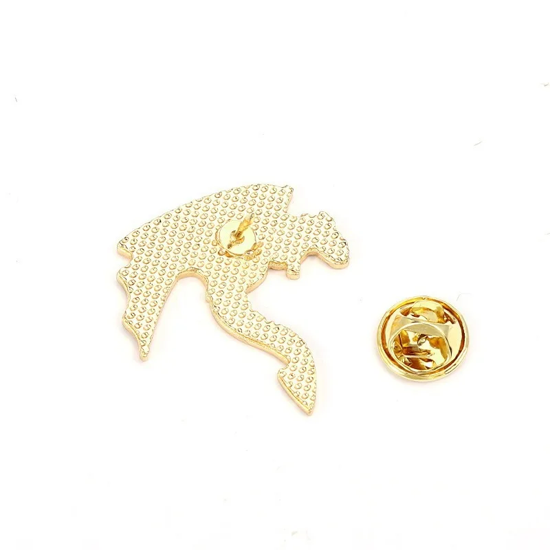 2pcs/set Anime Dragon Enamel Pins Toothless Black White Dragon Brooches Backpack Lapel Badge Funny Jewelry Gift for Kids Friends