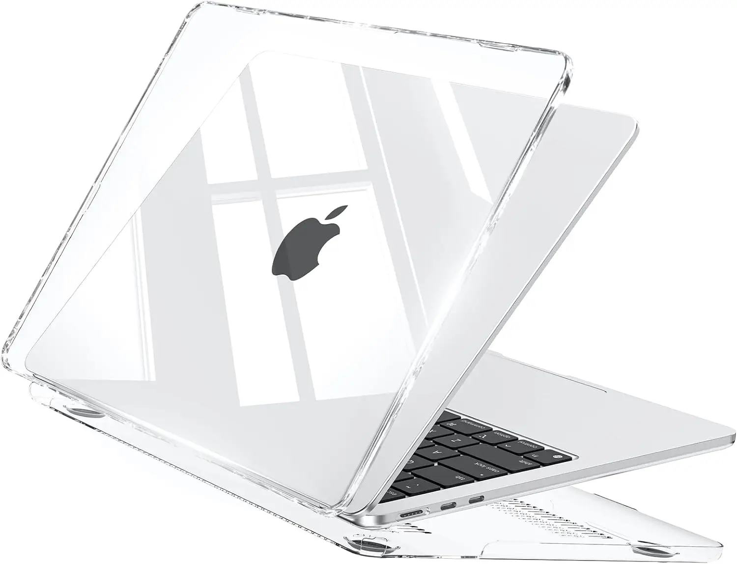 Case For MacBook Air 13/15 inch M5/M4/M3/M2 2026-2022, Crystal Clear  for Mac Neo 13 inch, For MacBook Pro 14/16 inch 2026 M5-M1
