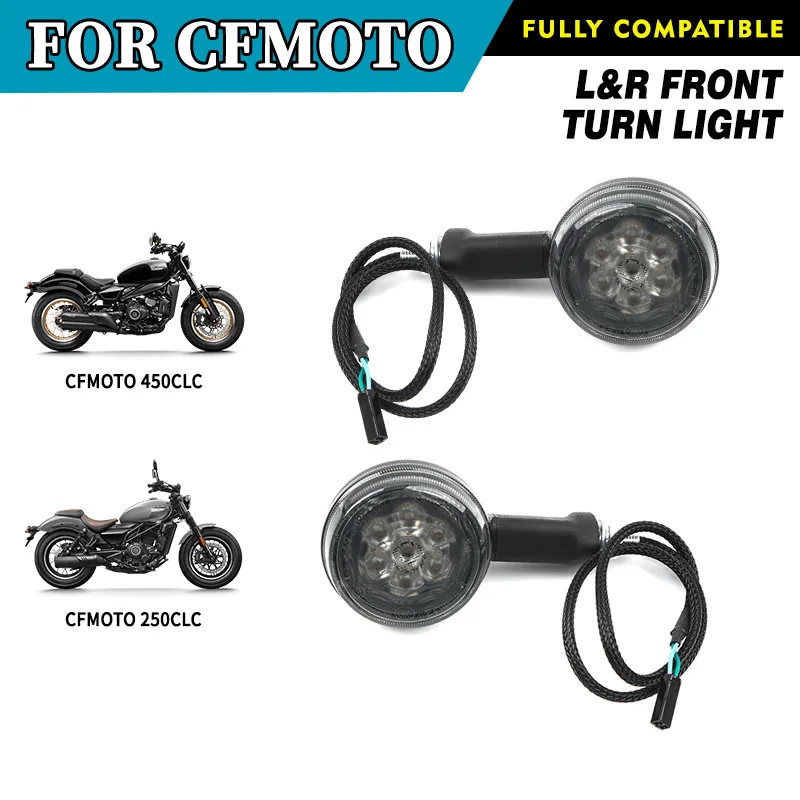 

FOR CFMOTO 450CLC 250CLC L&R Front Turn Light CF250-12 CF400-10 CLC450 Turn Lamp Motorcycle Original Parts