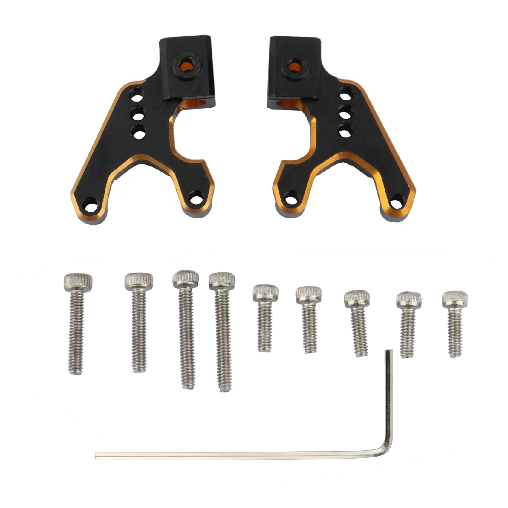 

Superior Quality-Metal Rear Shock Tower Shock Absorber Mount For 1/24 RC Crawler Car Axial SCX24 90081 AXI00001 Upgrade Parts